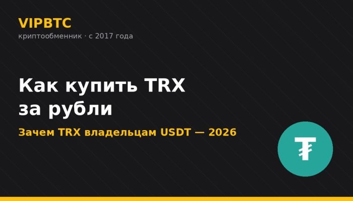 Как купить TRX (Tron) за рубли — гид для владельцев USDT